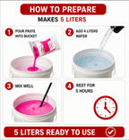CAR SHAMPOO PASTE KIT - 5 LITRES