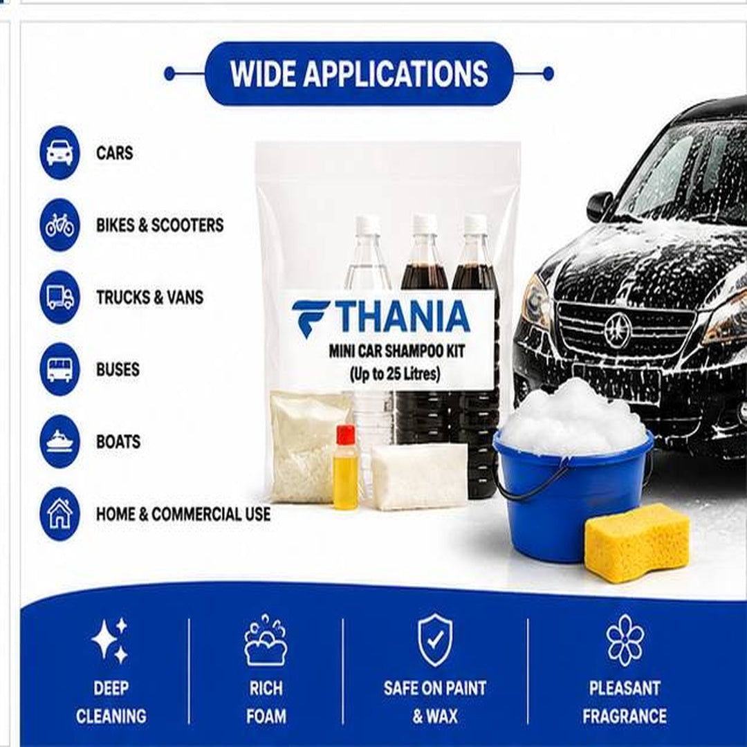 MINI CAR SHAMPOO KIT