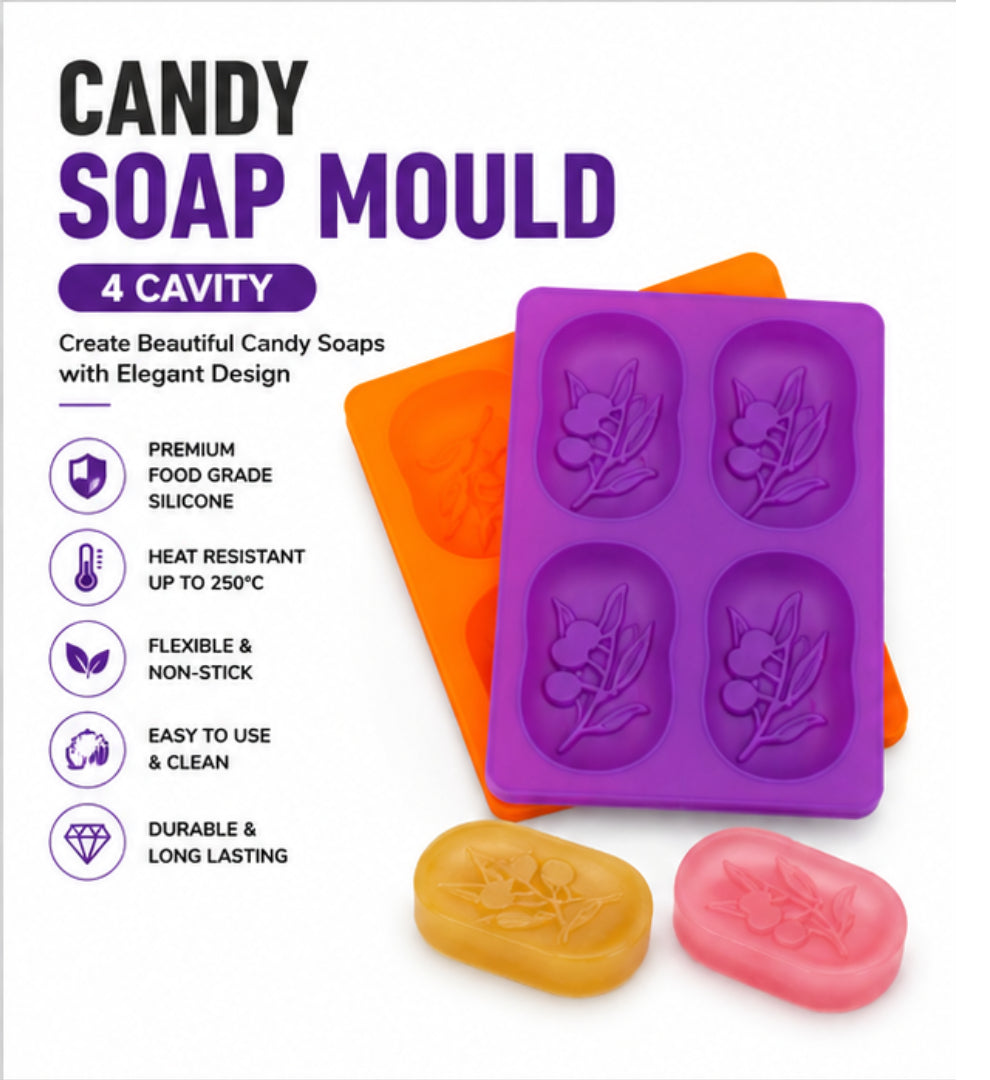 Candy Soap Mould (4 Cavity)