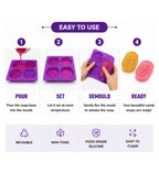 Candy Soap Mould (4 Cavity)