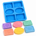 Design Soap Mould (6 Cavity)