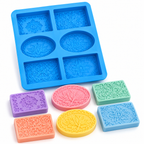 Design Soap Mould (6 Cavity)