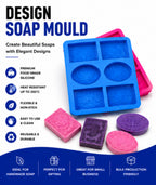 Design Soap Mould (6 Cavity)