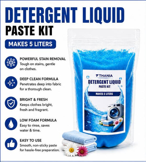 DETERGENT LIQUID PASTE KIT - 5 LITRES