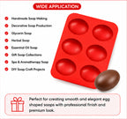 Egg Soap Mould (6 Cavity)