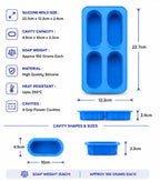 Grip Flower Soap Mould (4 Cavity)