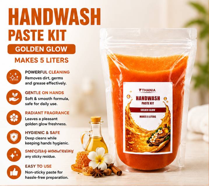 HANDWASH PASTE KIT (GOLDEN GLOW) - 5 LITRES