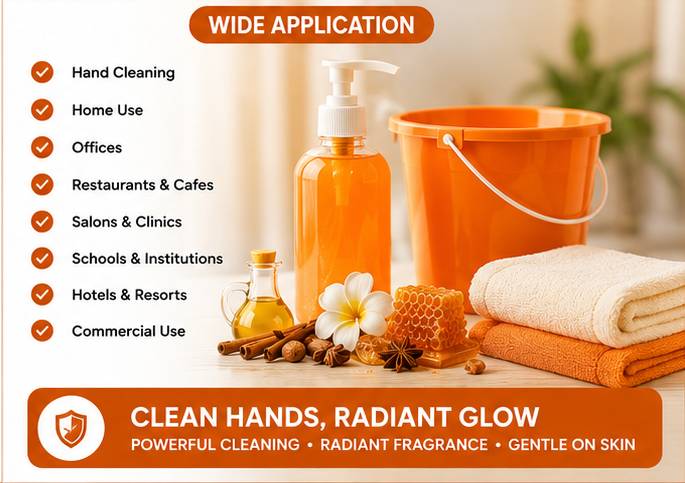 HANDWASH PASTE KIT (GOLDEN GLOW) - 5 LITRES
