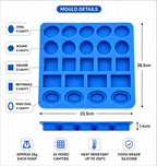Hotel Mix Soap Mould (24 Cavity)