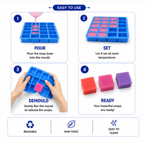 Hotel Soap Mould (30 Cavity)