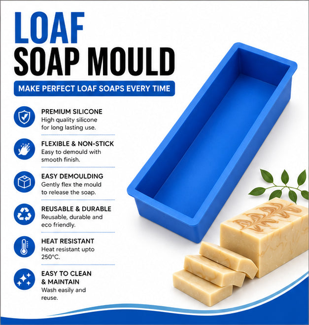 Loaf Soap Mould (1 Cavity)
