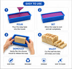 Loaf Soap Mould (1 Cavity)