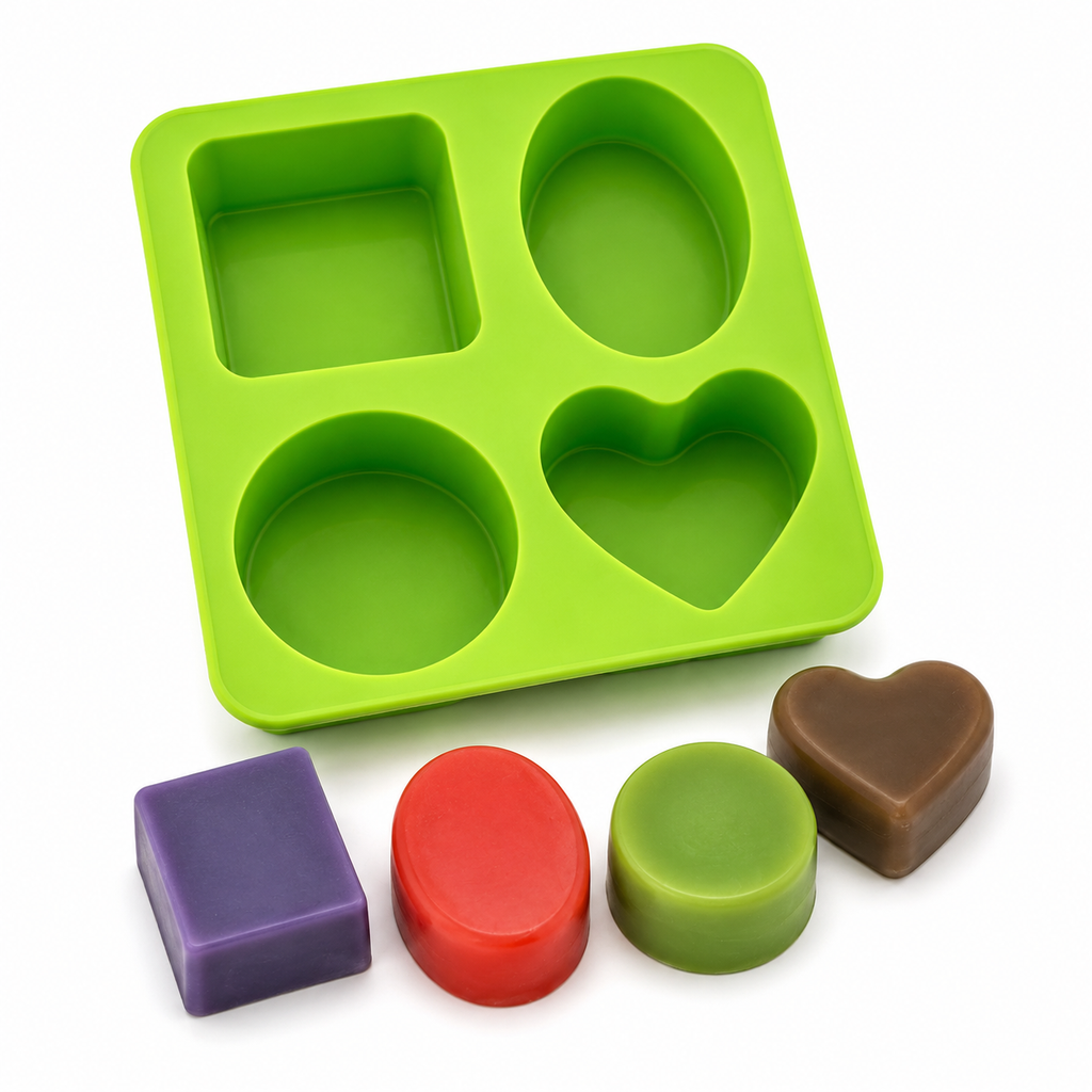 Mix Soap Mould (4 Cavity)