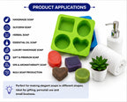 Mix Soap Mould (4 Cavity)