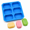 Octangle Soap Mould (6 Cavity)