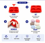 Oval Soap Mould (6 Cavity)