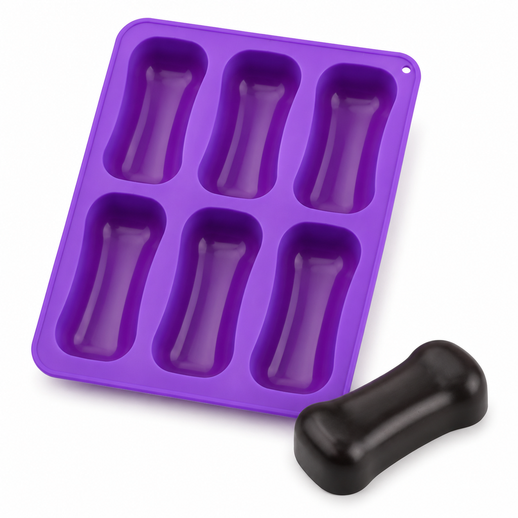 Plain Candy Soap Mould (6 Cavity)