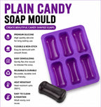 Plain Candy Soap Mould (6 Cavity)