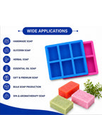 Rectangle Soap Mould (6 Cavity 120g)
