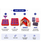 Rectangle Soap Mould (12 Cavity)