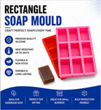 Rectangle Soap Mould (9 Cavity 100g)