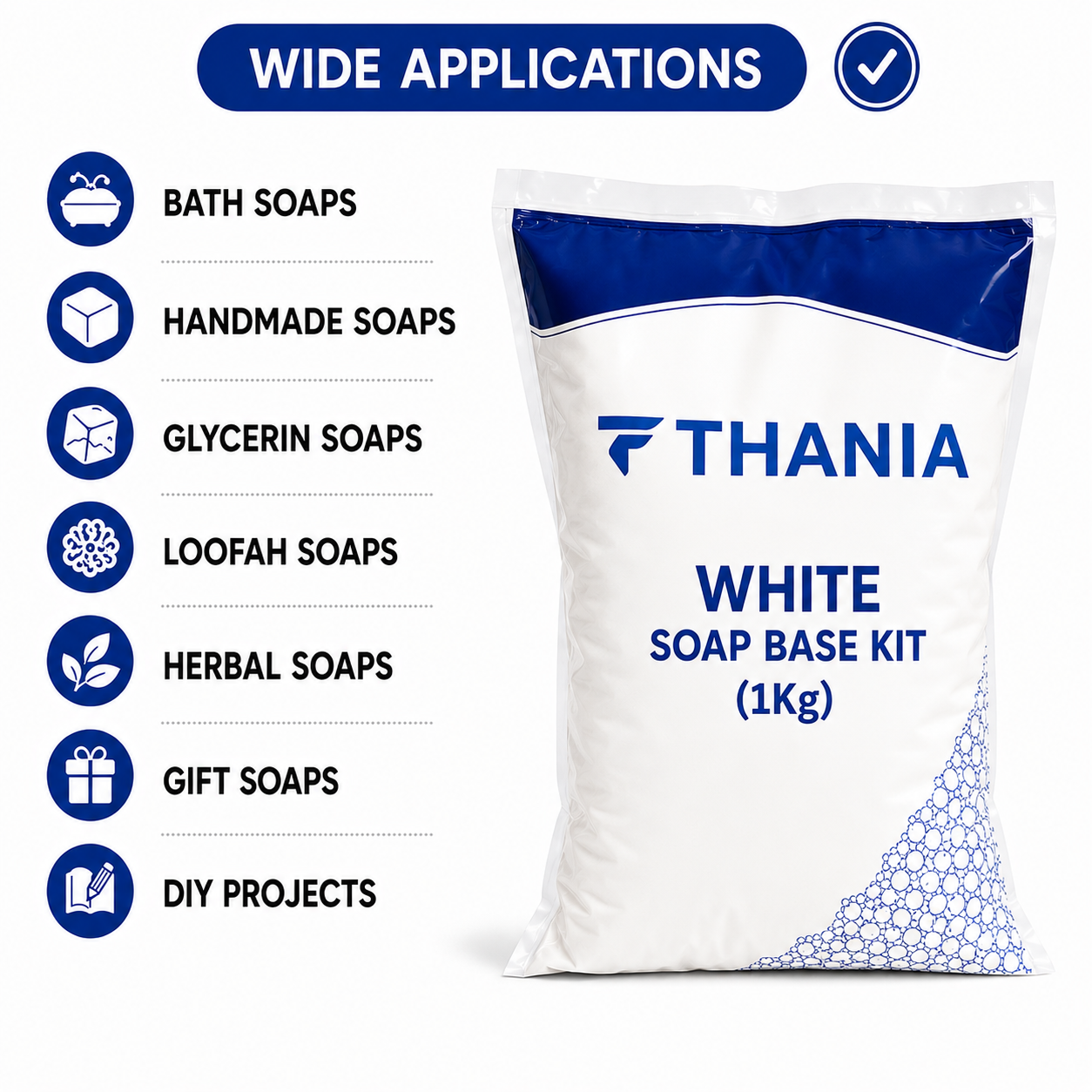 WHITE SOAP BASE KIT