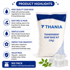 TRANSPARENT SOAP BASE KIT
