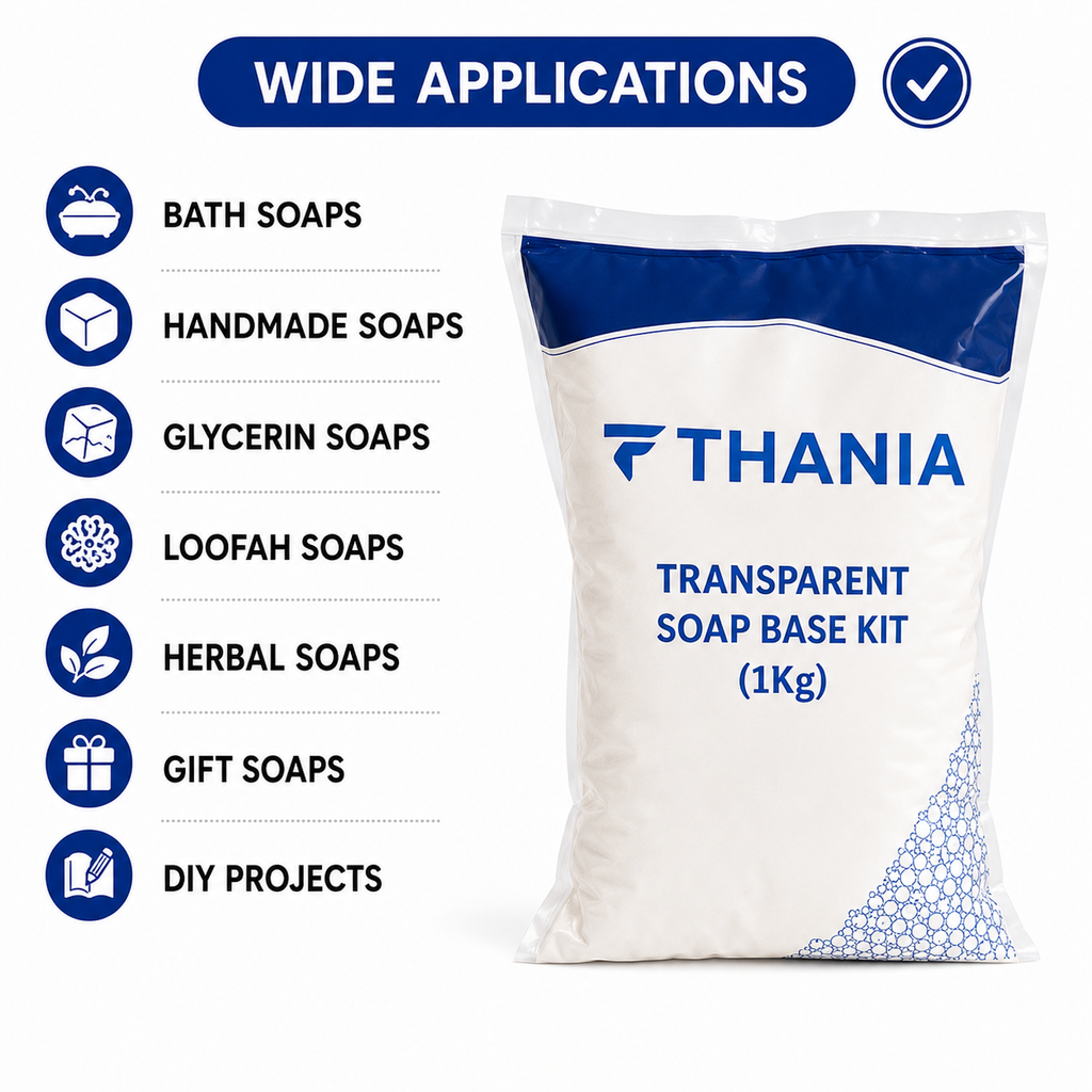 TRANSPARENT SOAP BASE KIT