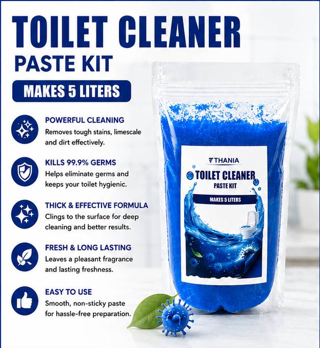 TOILET CLEANER PASTE KIT - 5 LITRES