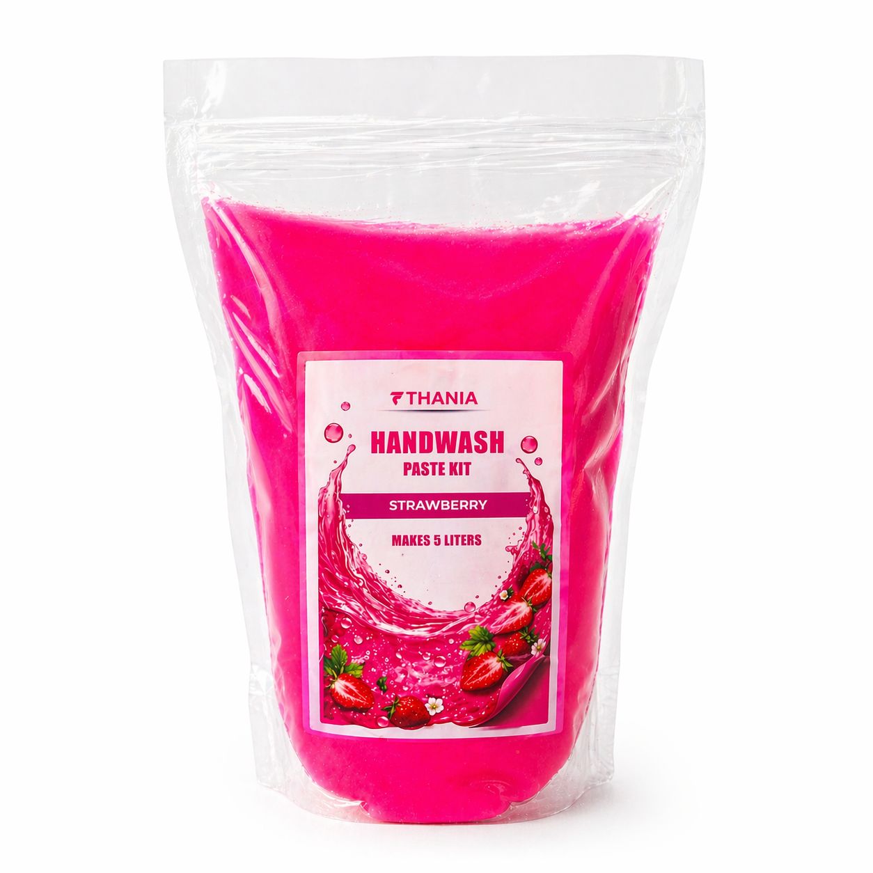 HANDWASH PASTE KIT (STRAWBERRY) - 5 LITRES