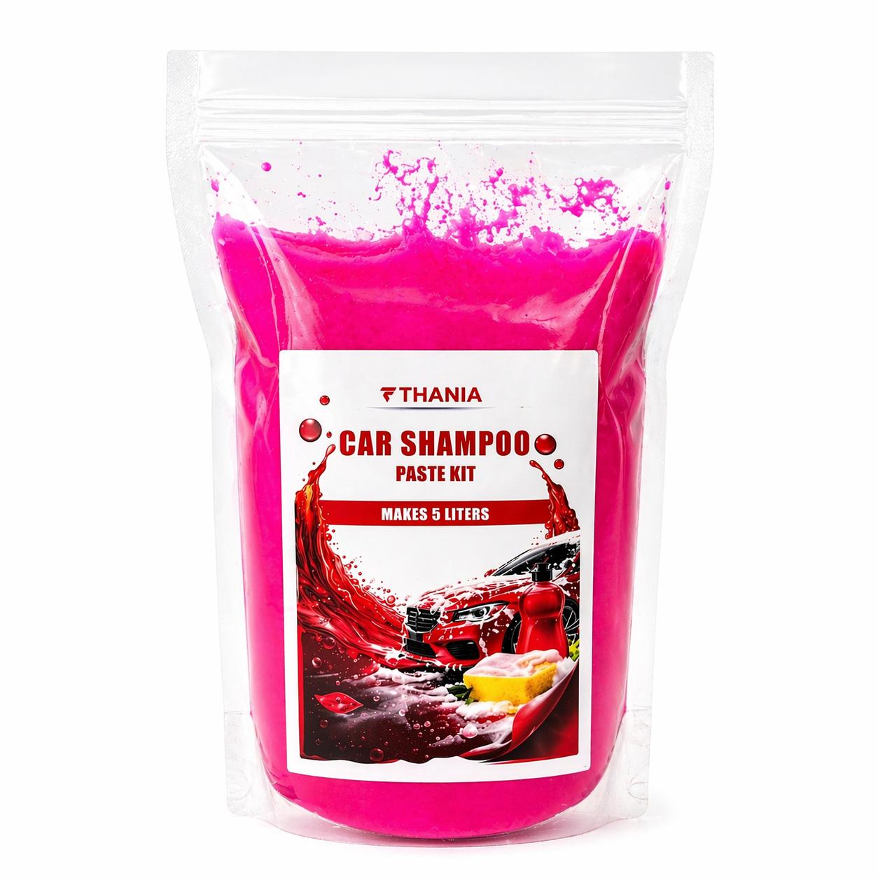 CAR SHAMPOO PASTE KIT - 5 LITRES