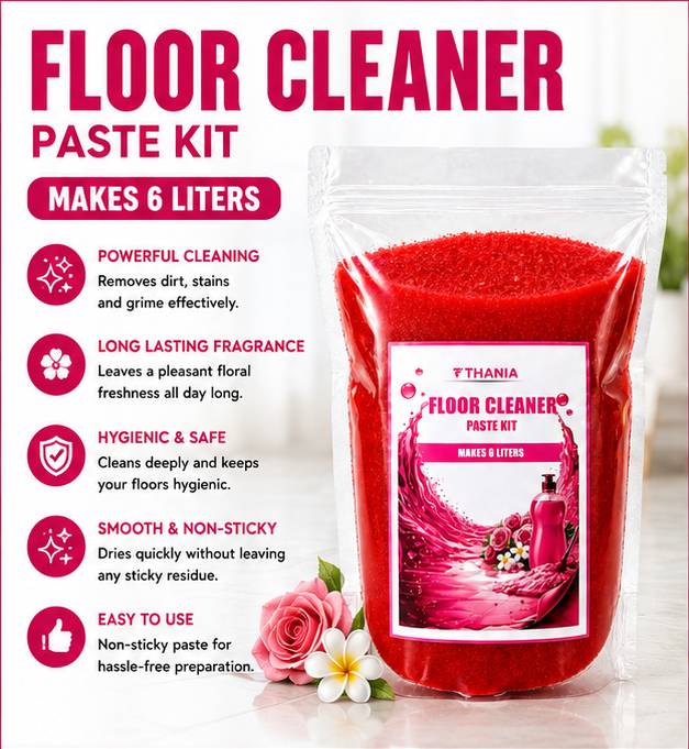 FLOOR CLEANER PASTE KIT 6L