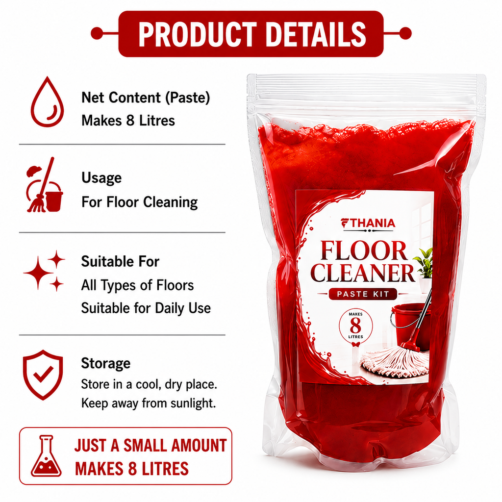 FLOOR CLEANER PASTE KIT 8L