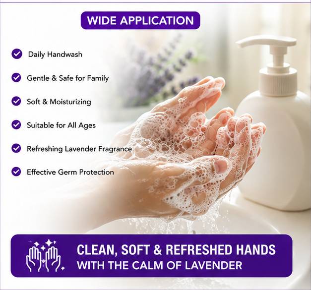 HANDWASH PASTE KIT (LAVANDER) - 5 LITRES