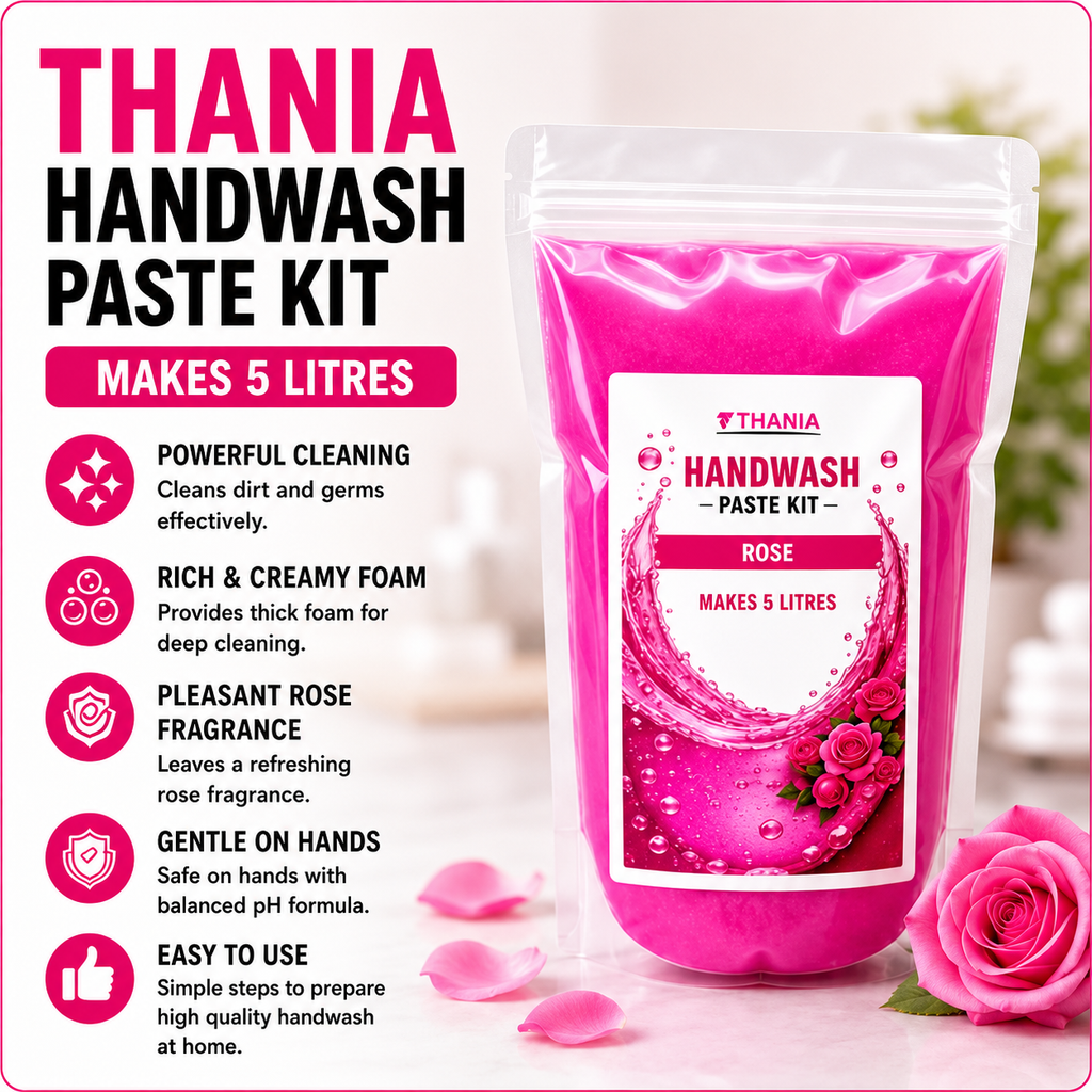 HANDWASH PASTE KIT (ROSE) - 5 LITRES